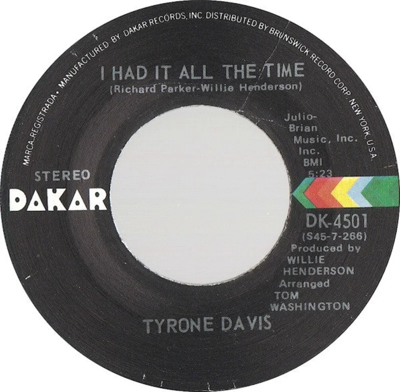 I Had It All The Time / You Wouldn't Believe