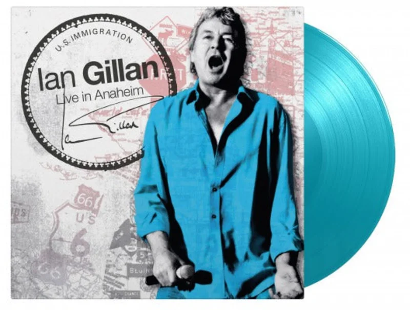 Ian Gillan Live In Anaheim (Limited Edition, Gatefold, 180-Gram Turquoise Colored Vinyl) [Import] (2 Lp's) - (M) (ONLINE ONLY!!)