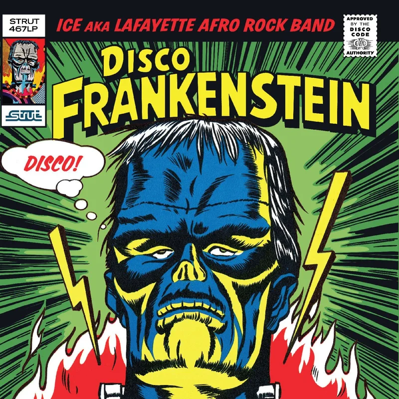 ICE (Lafayette Afro-Rock Band) - Disco Frankenstein (Blood-Stained Color) Vinyl LP