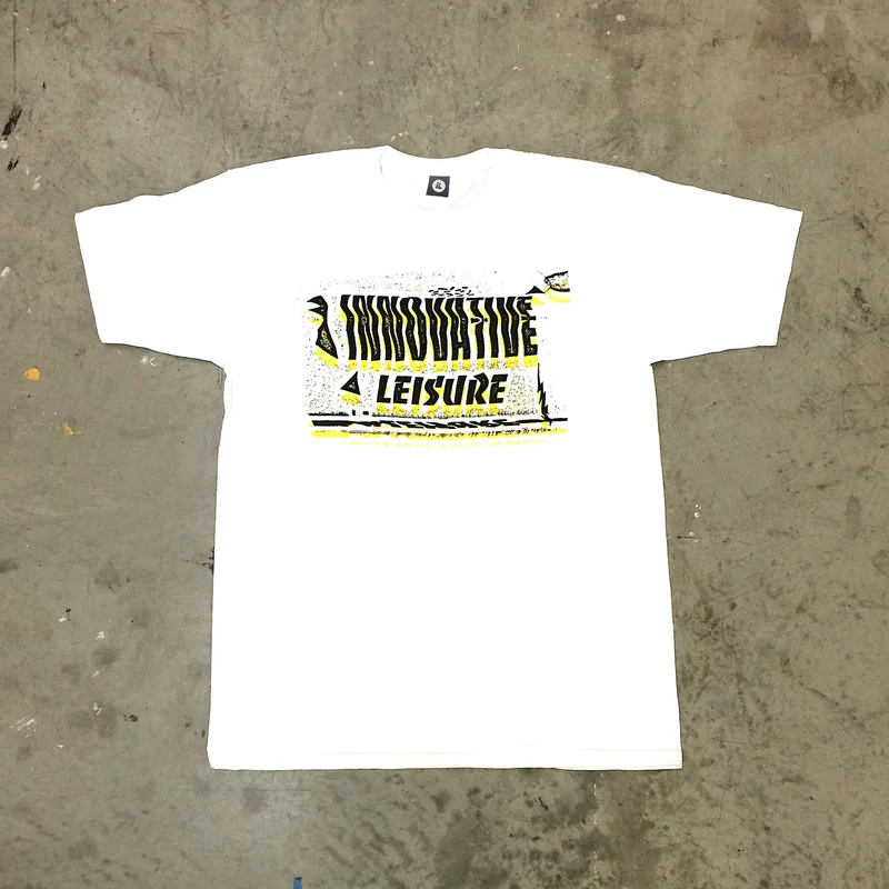 IL Trippy Tee (White/Yellow & Black)