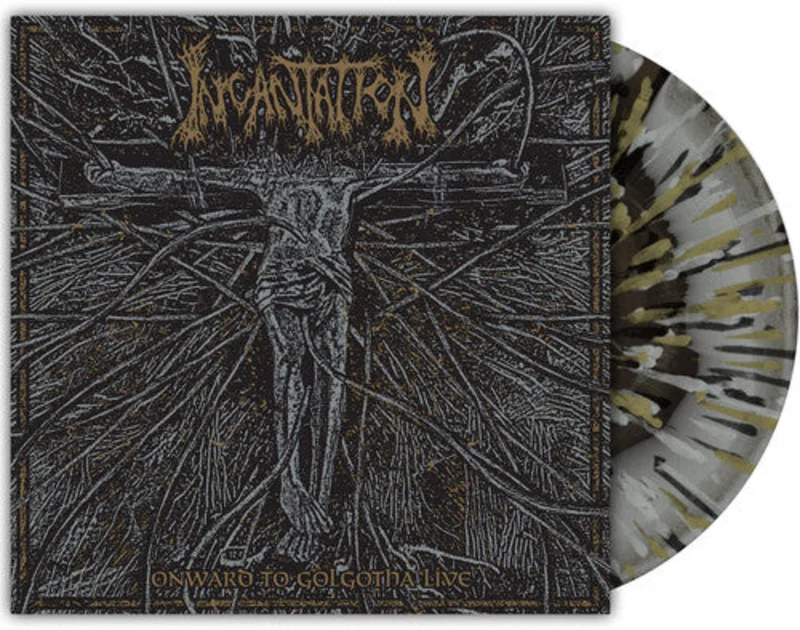 Incantation - Onward To Golgotha Live (Splatter Gray and Black Vinyl)