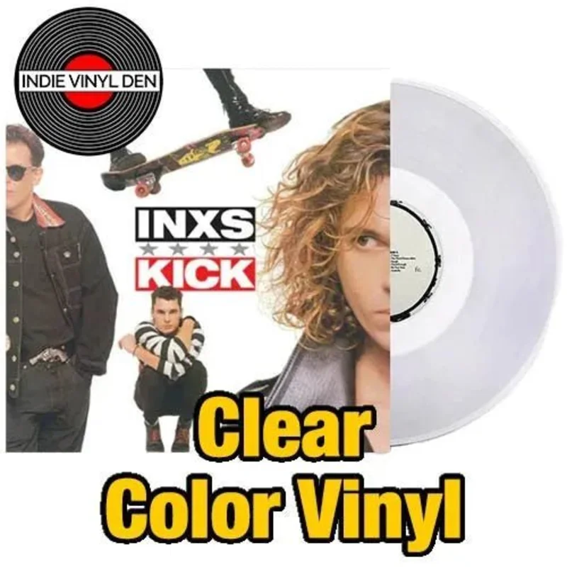INXS - Kick - Clear Color Vinyl Record *