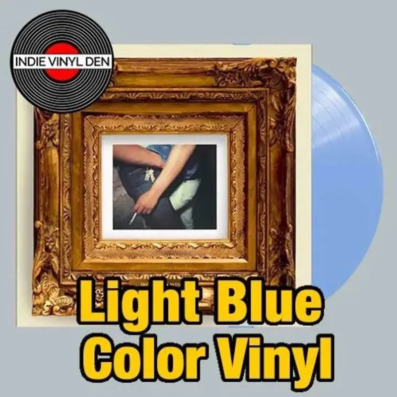 Iron and Wine - Ghost On Ghost - Light Blue Color Vinyl Record