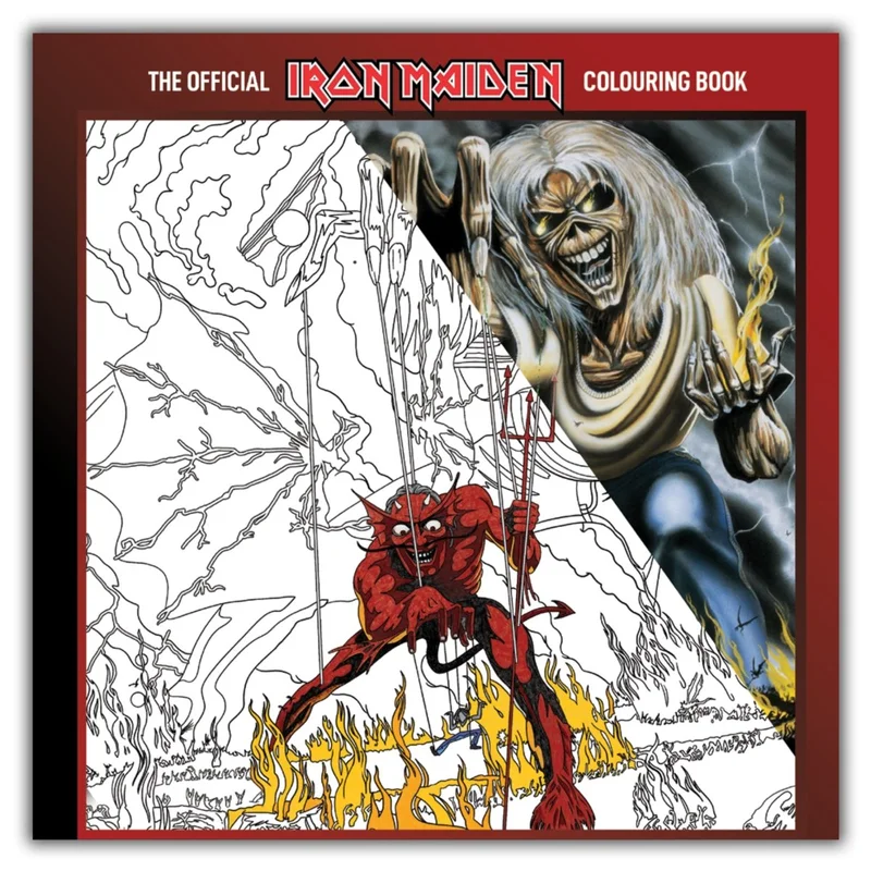 Iron Maiden Official Coloring Book