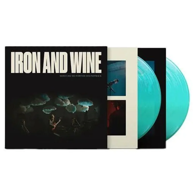Iron & Wine - Who Can See Forever Soundtrack - Glacial Blue Color Vinyl