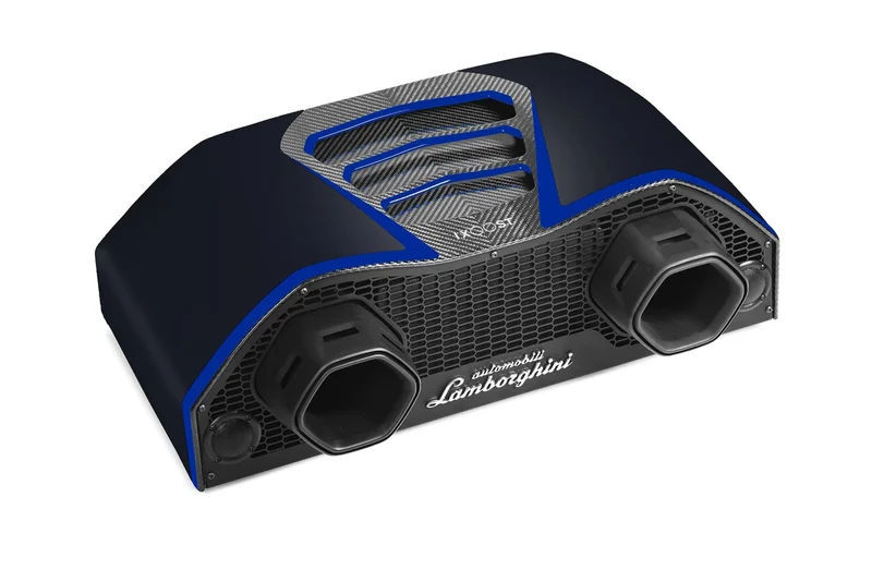 IXOOST Avaln For Automobili Lamborghini Blue Aegeus Matt + Contrast Blue Astraeus Matt