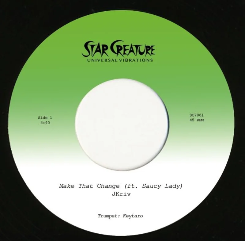J Kriv & Saucy Lady - Make That Change 7" Vinyl
