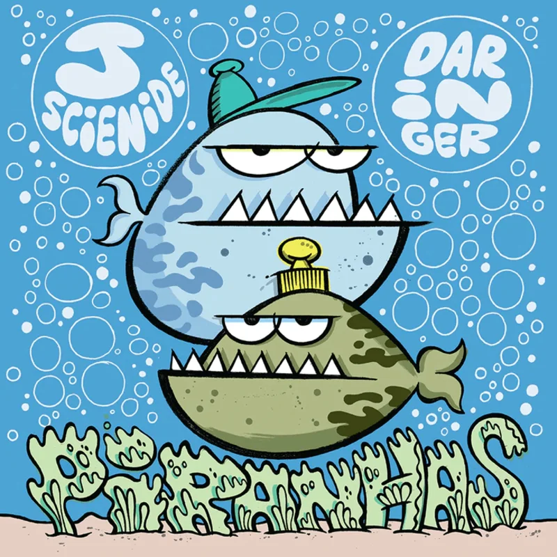 J Scienide & Daringer - Piranhas (Blue Color) Vinyl LP