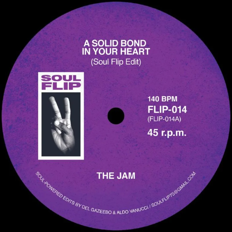 Jam - A Solid Bond b/w The Capitols - Cool Jerk (Soul Flip Edits) 7" Vinyl