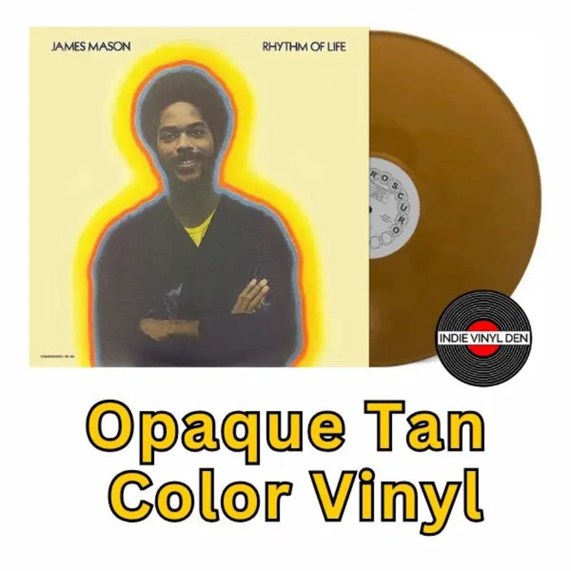 James Mason - Rhythm of Life - Opaque Tan Vinyl Record