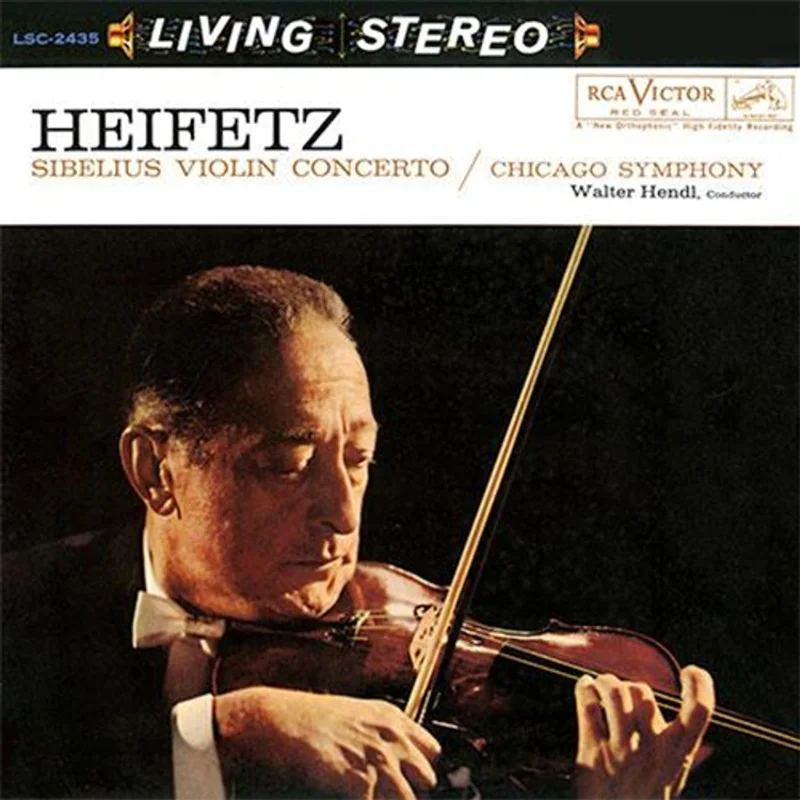 Jascha Heifetz - Sibelius Violin Concerto (Analogue Pressing) (Arrives in 30 days)
