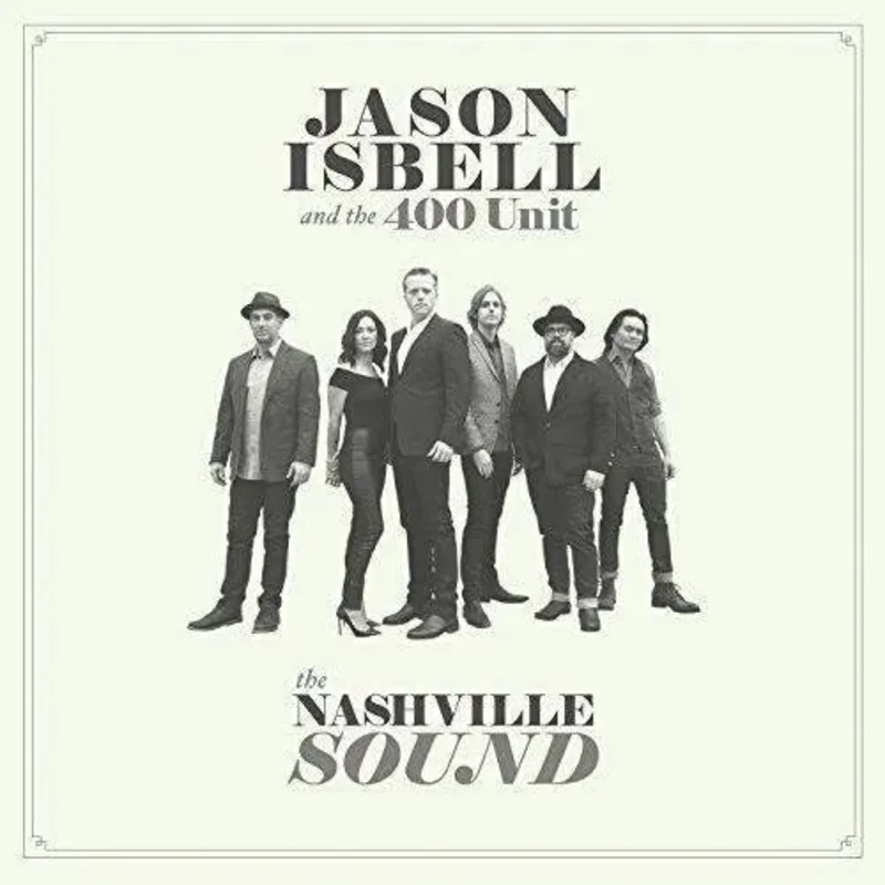 Jason Isbell and the 400 Unit - Nashville Sound  - Natural with Black Smoke Color Vinyl Record