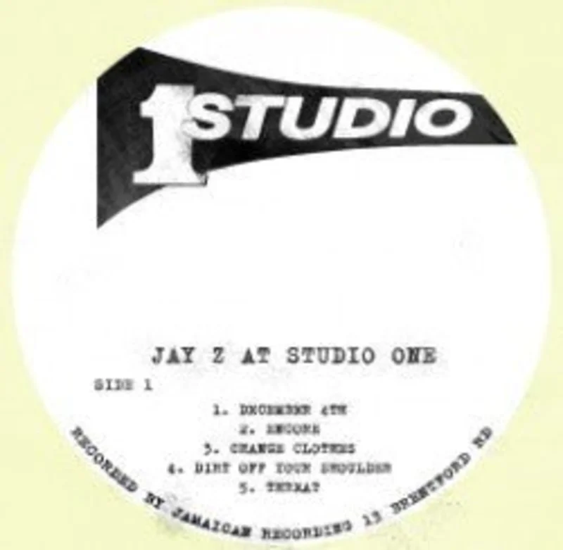 Jay-Z at Studio One - Reggae Mashup (Red Color) Vinyl LP