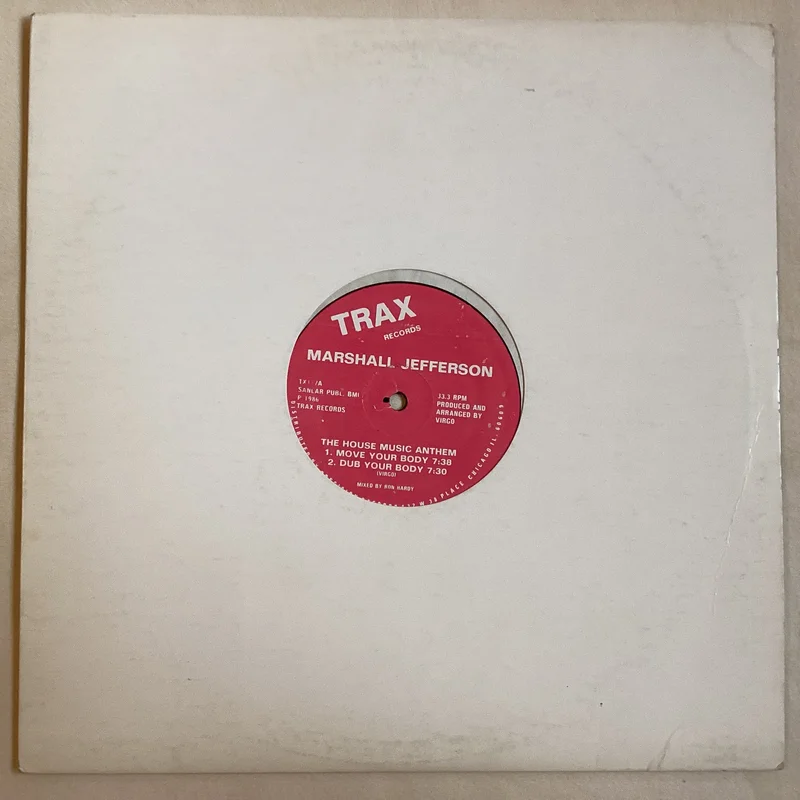 Jefferson, Marshall - House Music Anthem