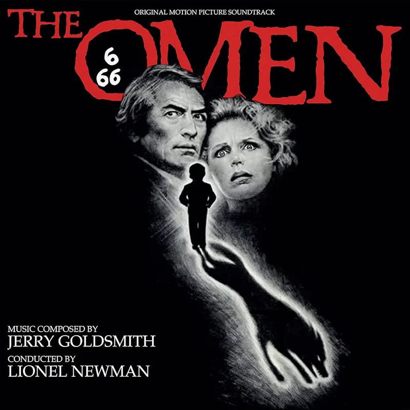 Jerry Goldsmith - The Omen (Original Soundtrack)(Red & Black Color) Vinyl LP