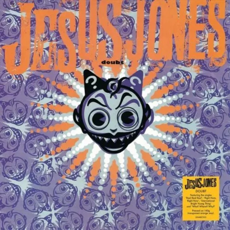 Jesus Jones - Doubt - Translucent Orange Color Vinyl Import