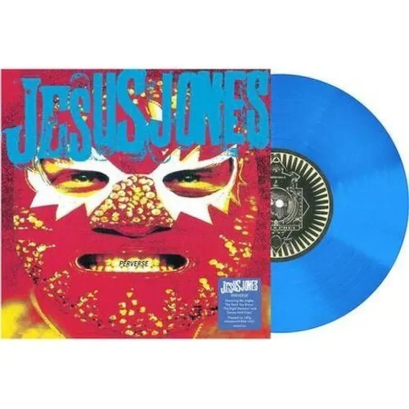 Jesus Jones - Perverse - Translucent Blue Color Vinyl Import