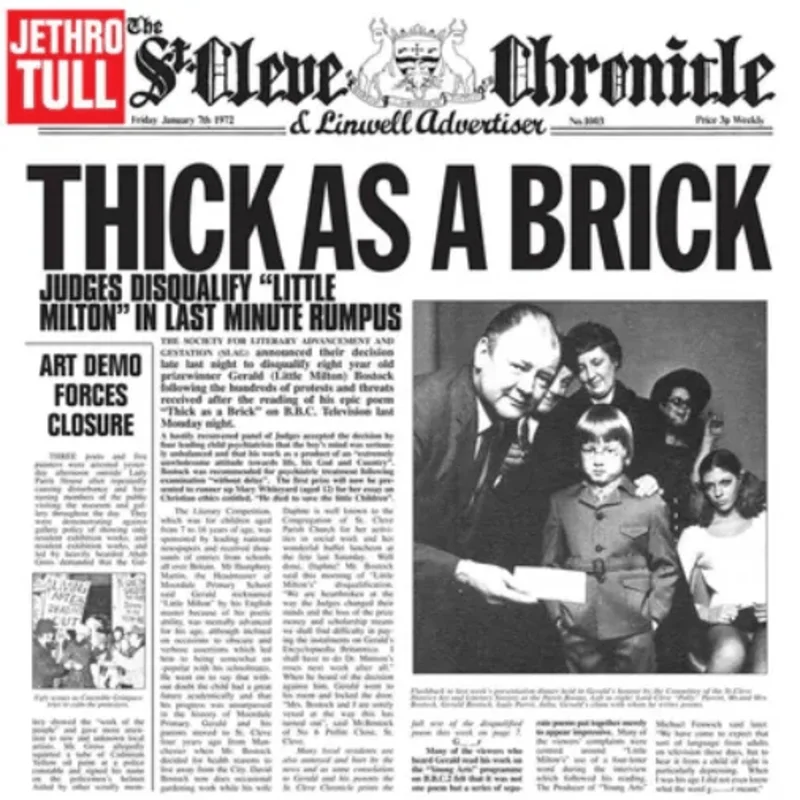 Jethro Tull - Thick As a Brick- Vinyl Record