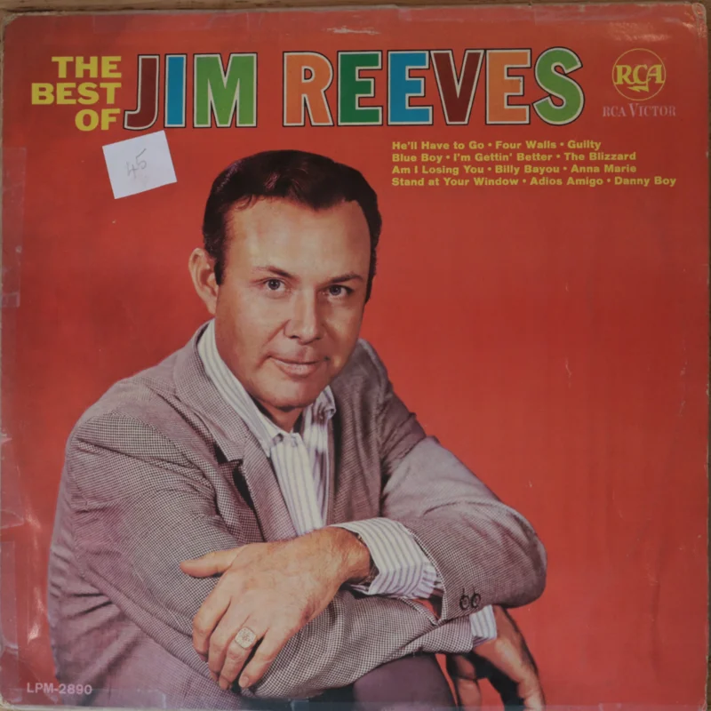 Jim Reeves - The Best Of Jim Reeves (Indian Pressing) ( (Used Vinyl - VG) VJ Marketplace