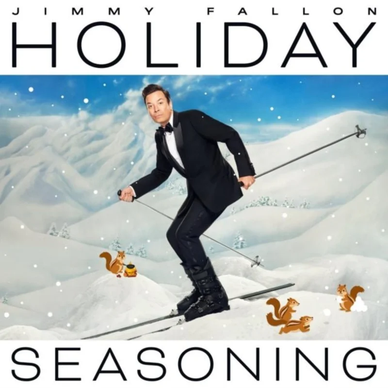 Jimmy Fallon - Holiday Seasoning (Peppermint Swirl Color) Vinyl LP