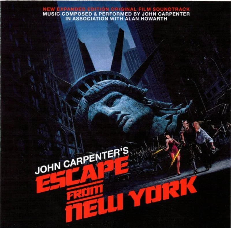 John Carpenter - Escape From New York (Original Soundtrack) (Blue Color) Vinyl LP