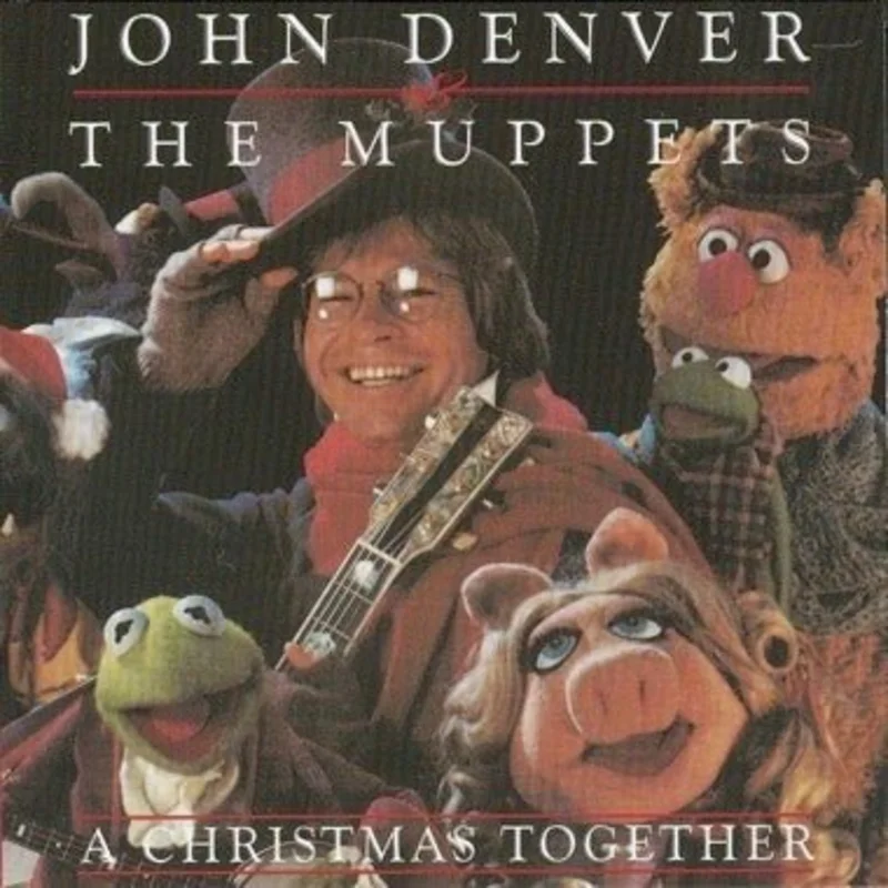 John Denver & The Muppets - A Christmas Together (Candy Cane Swirl Color) Vinyl LP