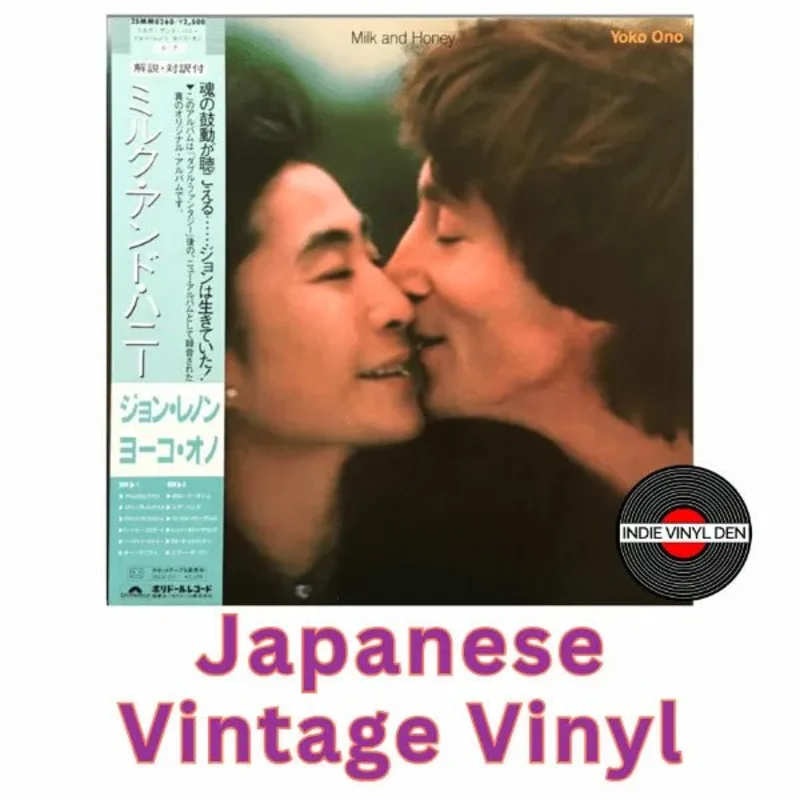 John Lennon & Yoko Ono - Milk And Honey - Japanese Vintage Vinyl