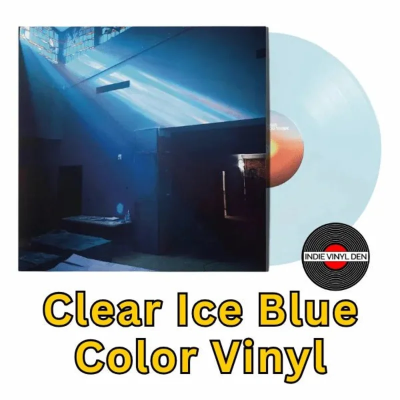 John Maus Later Than You Think Clear Ice Blue Vinyl Record Limited Edition