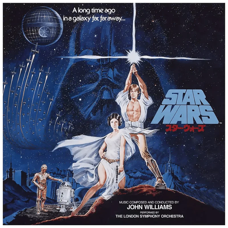 John Williams - Star Wars: A New Hope (Japanese Import) (Blue Color) Vinyl LP