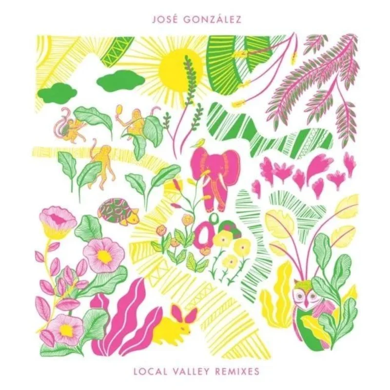 Jose Gonzalez - Local Valley Remixes - Yellow Color Vinyl