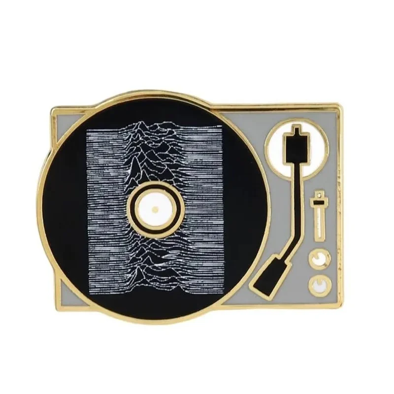Joy Division Turntable - Enamel Pin