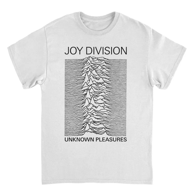 Joy Division Unknown Pleasures Titles T-Shirt