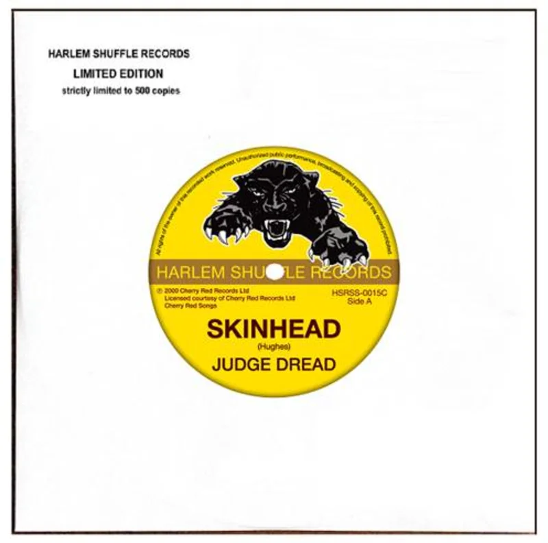 Judge Dread - Skinhead b/w The Belle of Snodland Town 7" Vinyl