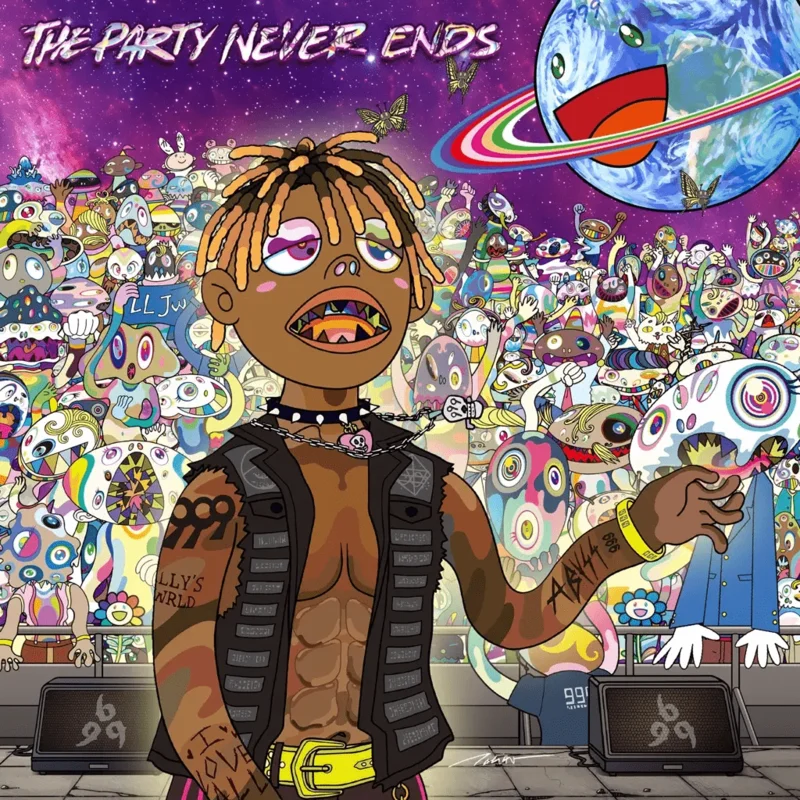 Juice WRLD - Party Never Ends (Metallic Glacier Color) Vinyl LP