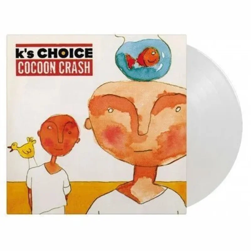 K's Choice - Cocoon Crush - White Color Vinyl Record LP
