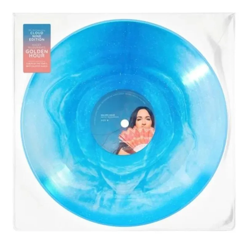 Kacey Musgraves - Golden Hour - Glittery Sky Blue Colored Vinyl