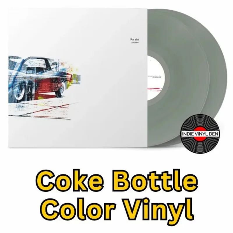 Karate - Unsolved (Y2K 25th Anniversary Edition) - Coke Bottle Clear Vinyl Record