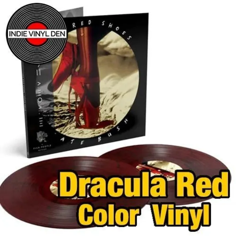 Kate Bush - The Red Shoes (2018 Remaster) - Dracula Red Color Vinyl Record