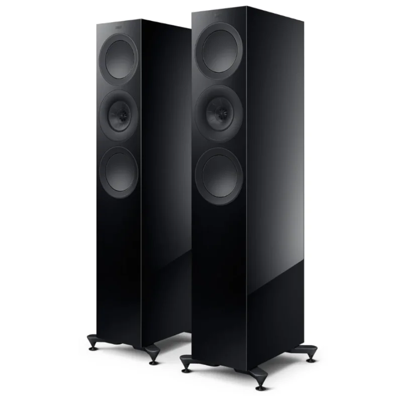 KEF R7 Floorstanding Speakers [Amp Needed]
