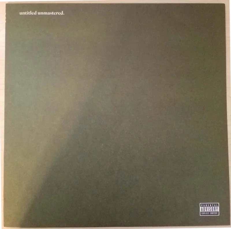 Kendrick Lamar - Untitled Unmastered. (Arrives in 4 days)