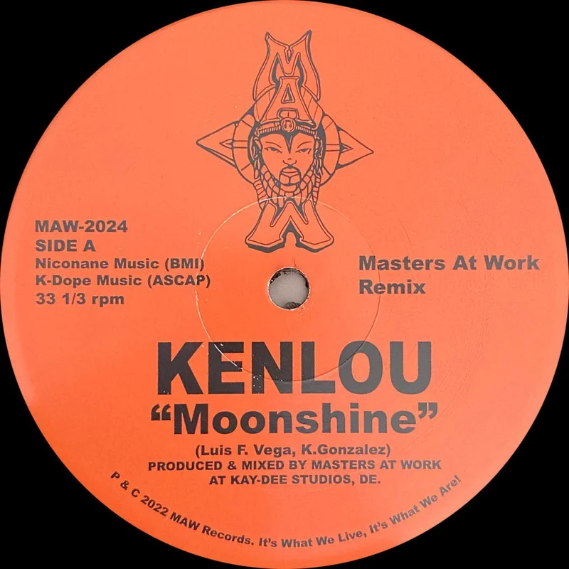 Kenlou - Moonshine (Masters at Work Remix) Vinyl 12"