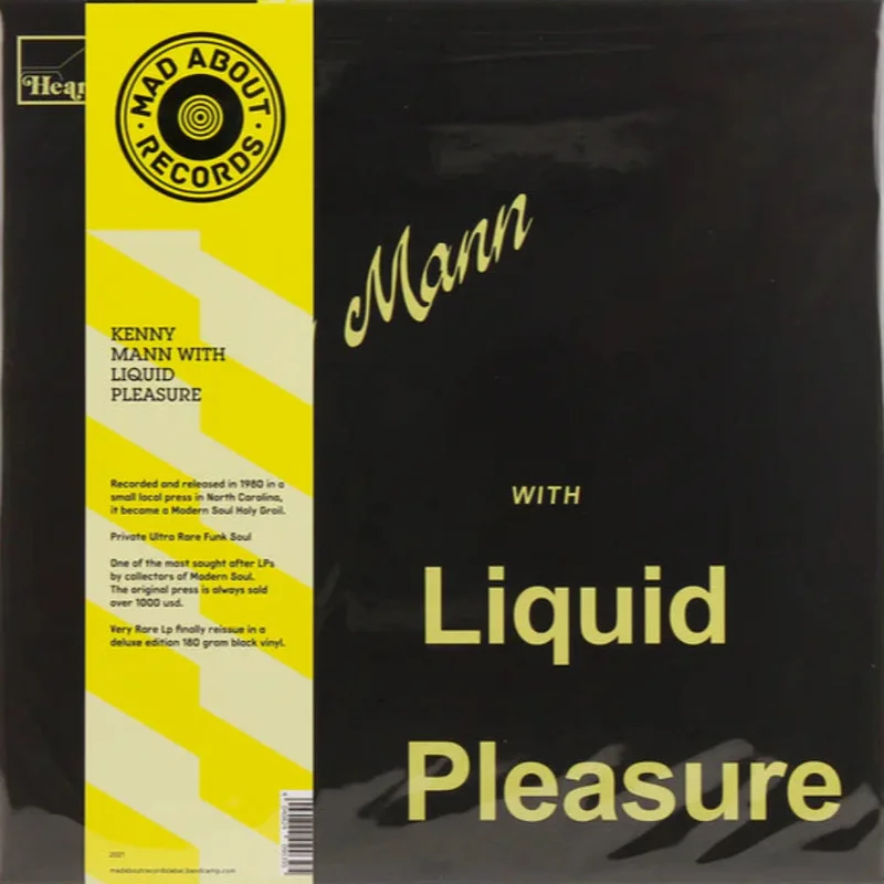 Kenny Mann - Kenny Mann With Liquid Pleasure (Mr Bongo) (Arrives in 30 days)