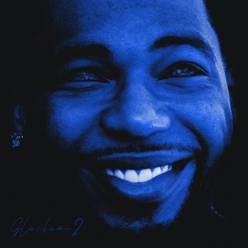 Key Glock - Glockoma 2 (Deluxe Blue Splatter Color) Vinyl LP