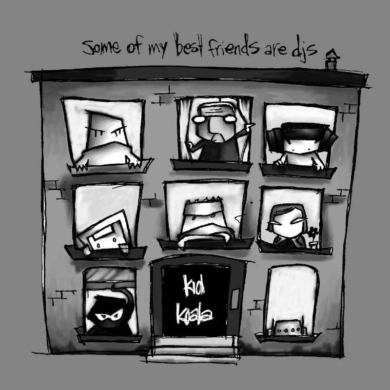 Kid Koala - Some of My Best Friends Are DJs (20th Anniversary Silver Color) Vinyl LP