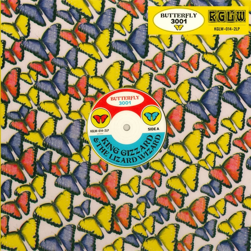 King Gizzard and the Lizard Wizard - Butterfly 3001 (Indie Exclusive 180g Die-Cut) Vinyl LP
