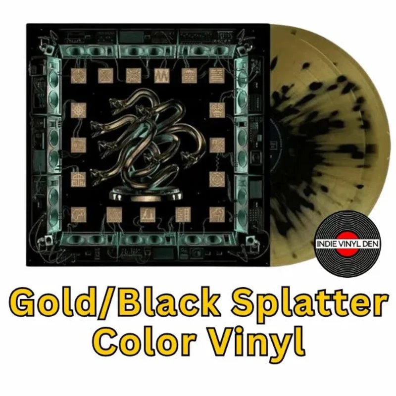 King Gizzard and the Lizard Wizard - Chunky Shrapnel - Gold w/ Black Splatter*