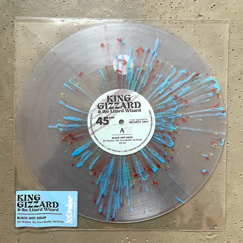 King Gizzard - Black Hot Soup (DJ Shadow Remix) 12" Vinyl