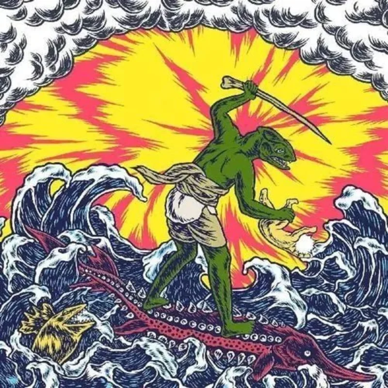 King Gizzard & The Lizard Wizard - Teenage Lizard [Limited Edition Pink & Clear Color Vinyl Record]