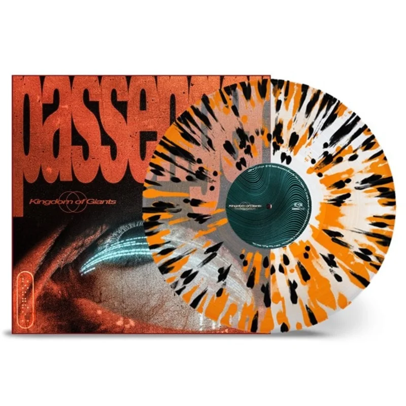Kingdom of Giants - Passenger (Clear Orange Black Splatter)