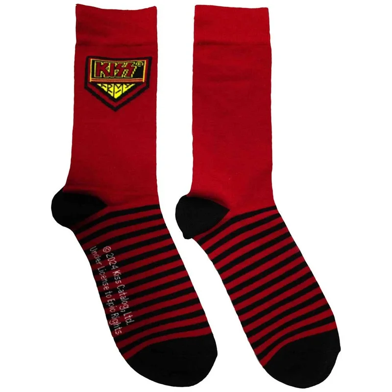 Kiss - Army Red Socks